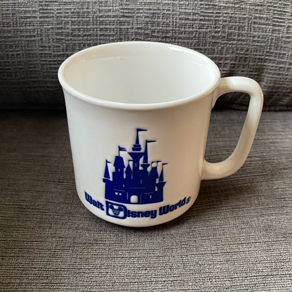 Vintage Walt Disney World Coffee Cup Mug Cinderella's Castle Made In Japan